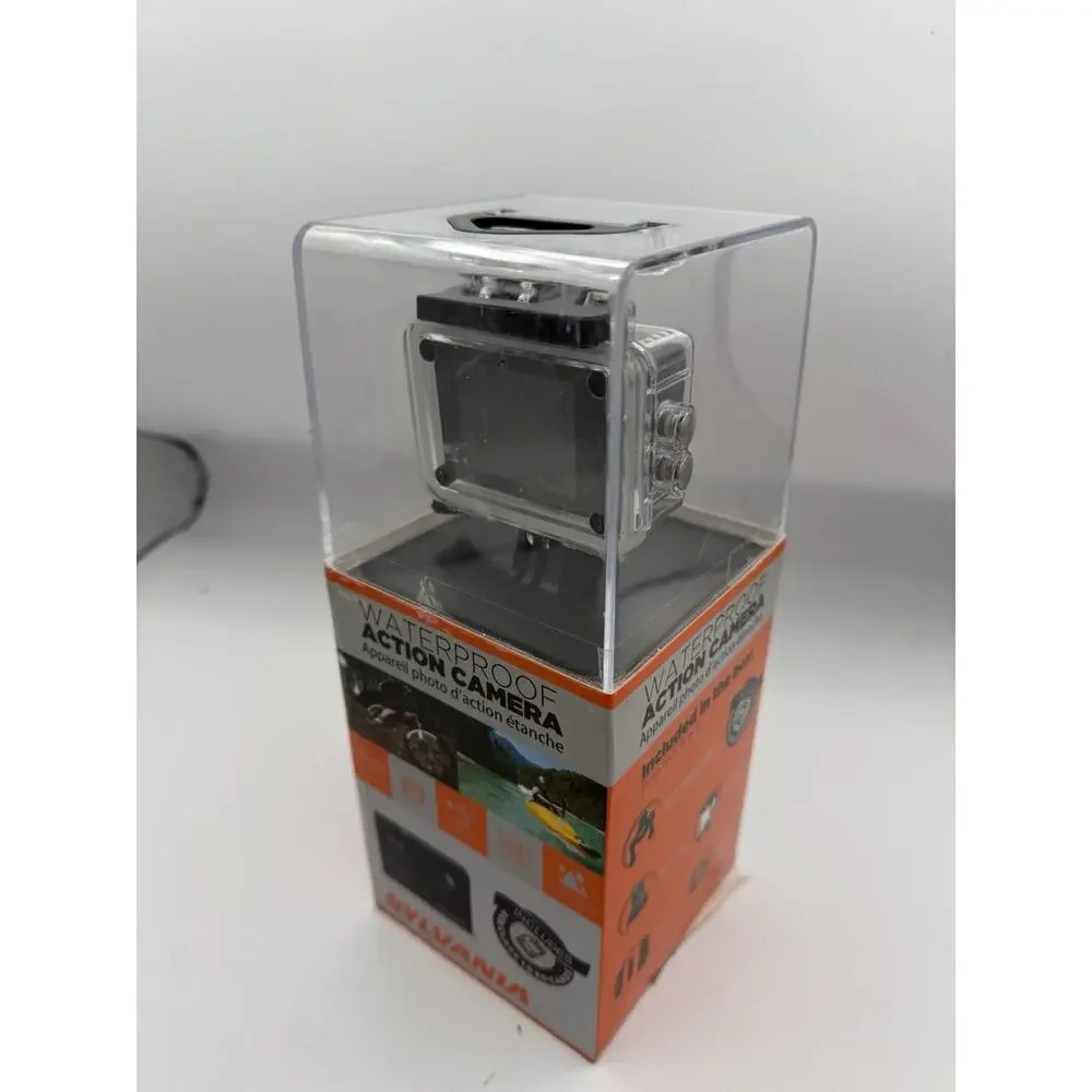 Sylvania 720P Waterproof Action Camera New in Box